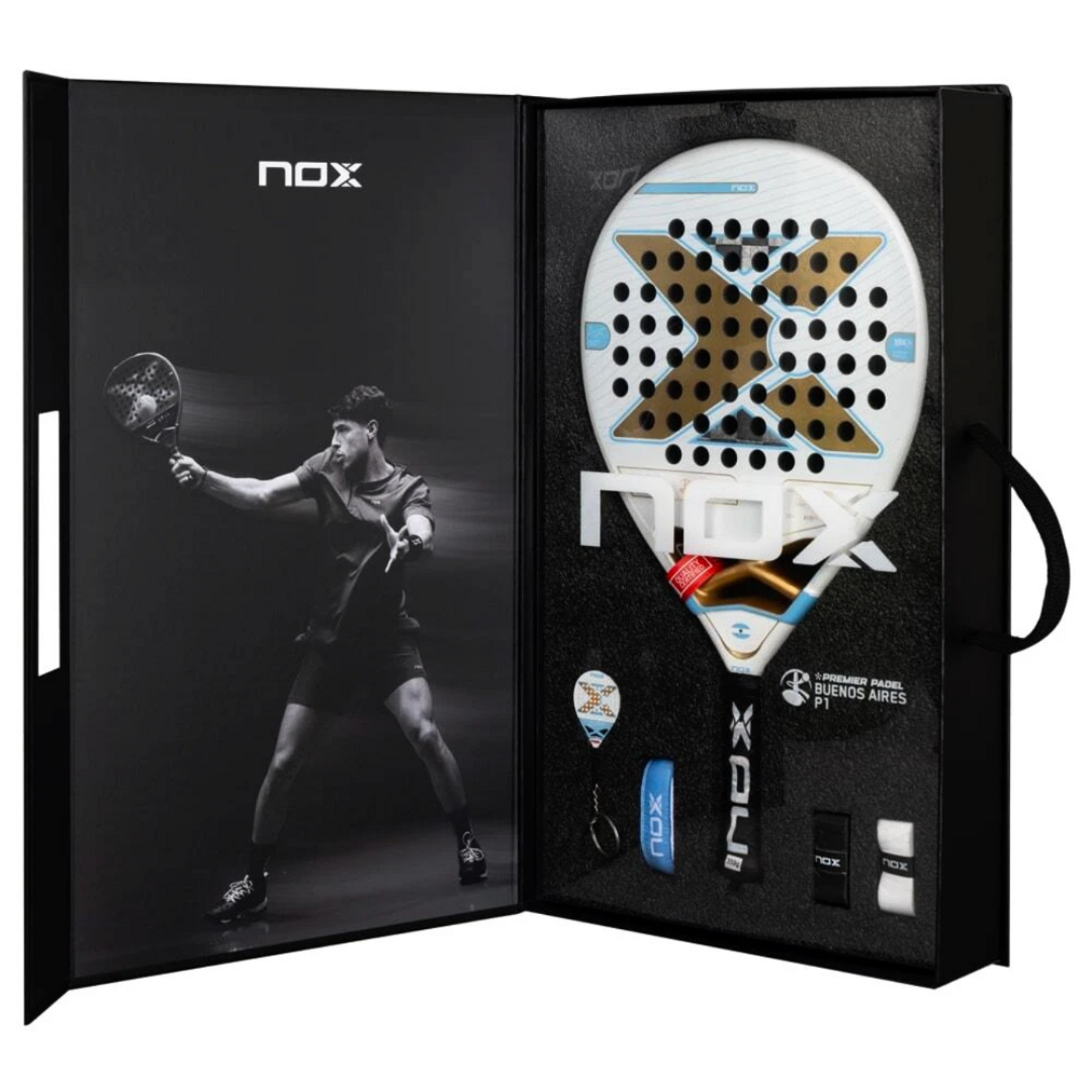 Raquette de padel Nox AT10 18K Buenos Aires 2025