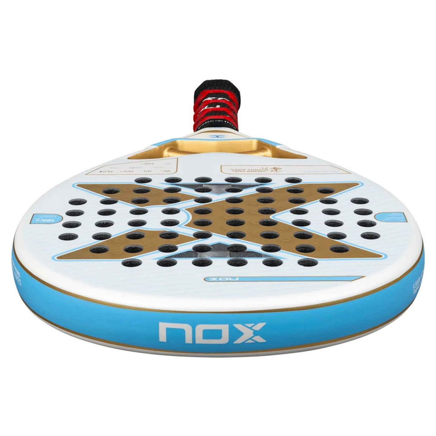 Raquette de padel Nox AT10 18K Buenos Aires 2025