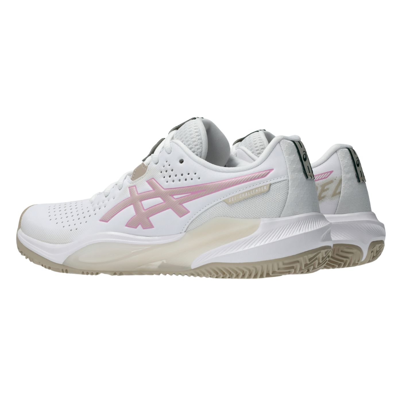 Chaussures de padel Femme Asics Gel-Challenger Padel 15 Blanc/Rose