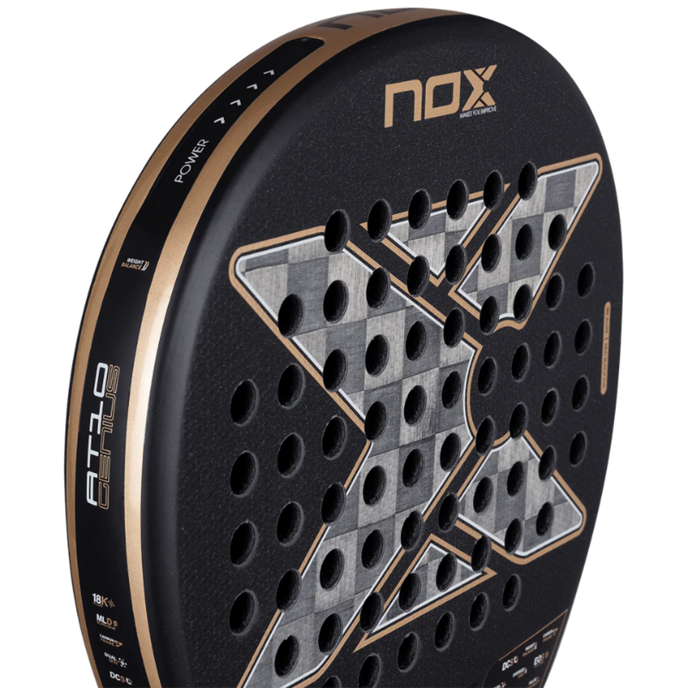 Raquette de padel Nox AT10 Genius 18K Alum 2026