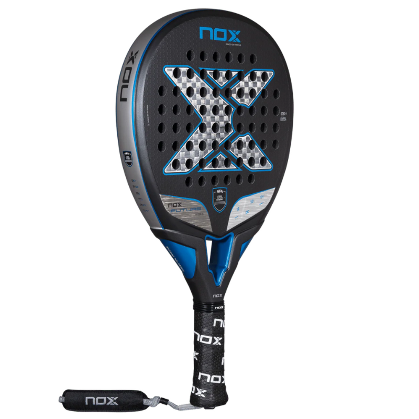 Raquette de padel Nox Future Hybrid 12K Alum NFA Series 2025