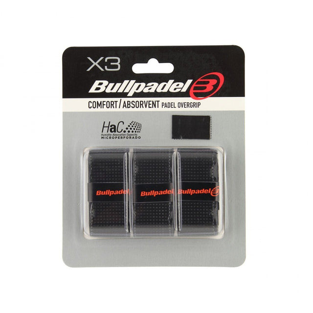 Surgrips Bullpadel Confort et Absorbant GB1201 x3