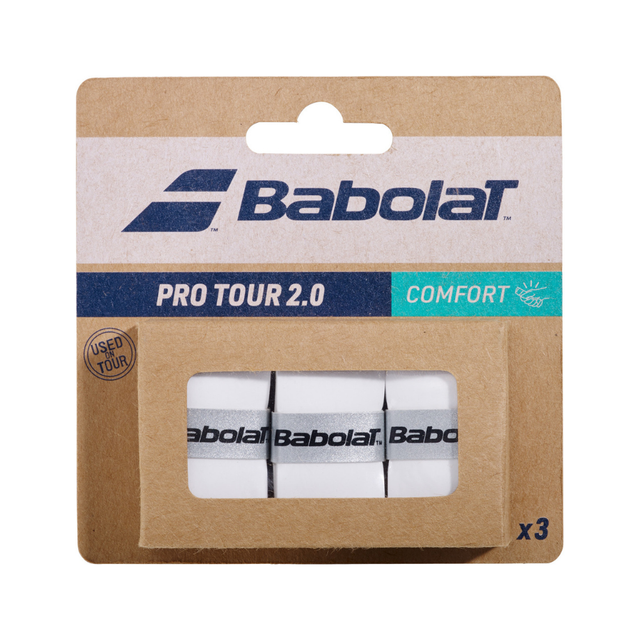 Surgrips Babolat Pro Tour Comfort 2.0 Blanc x3